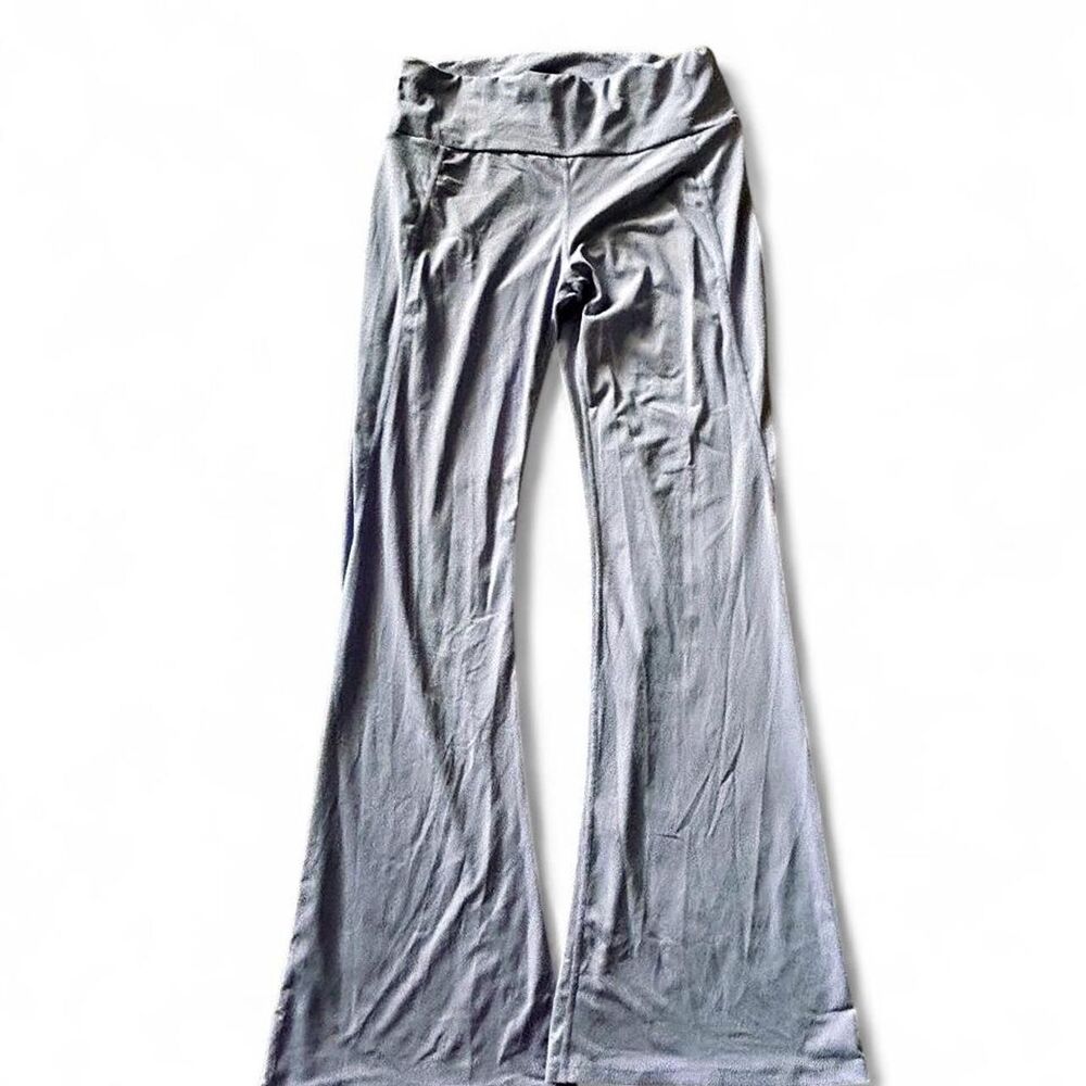 SHEIN Lavender Purple High-Waisted Flare Leggings - Size XL